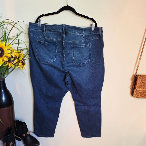 Torrid Blue Ankle Jeans - Picture 5 of 5